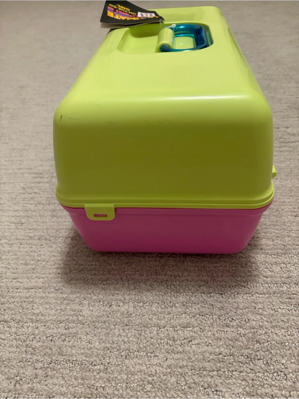 Caboodle XL Ultimate On-The-Go-Girl Lime Green and Pink